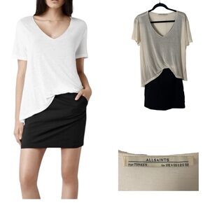 All Saints Layered Shirt Dress